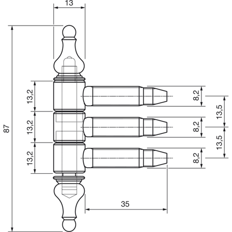 SFS Einbohr Zierband 3-teilig - RAL 9010 - Weiß - Fensterband
