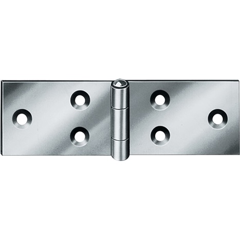 Edelstahl Tischband - 32 mm Höhe, 100 mm Breite, 1,2 mm Stärke - VORMANN