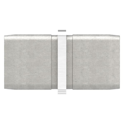 V4A Verbindungsstück für Rohr 30x30x2mm - Hochwertiges Rohrverbindungsstück