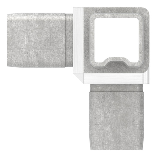 V4A Verbindungsstück für Rohr 25x25x2mm – Hochwertiges Rohrverbindungselement