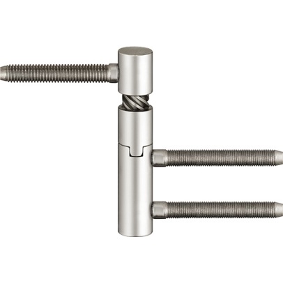 Einbohrband V 5450 - Steigende Version für Holztüren, 40kg, DIN R
