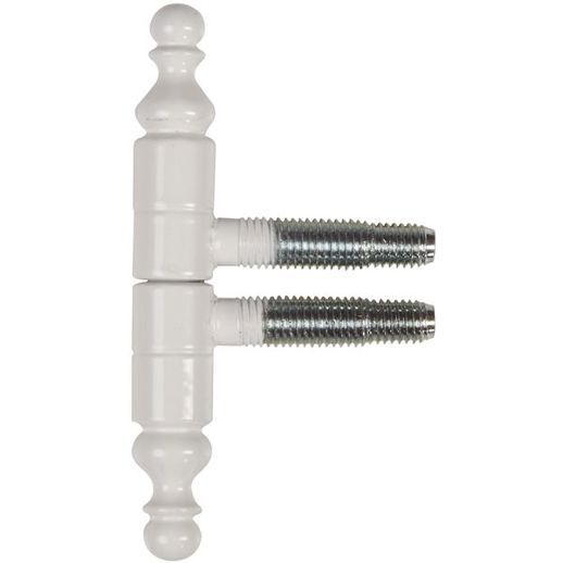 SFS Einbohrband mit Zierkopf - 13 mm - Weiß (RAL 9016) - Stahl