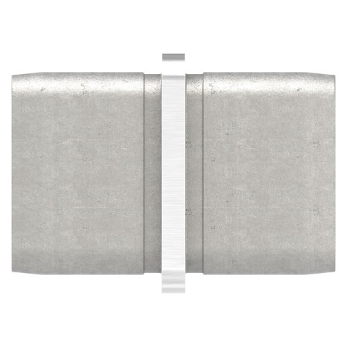 V4A Verbindungsstück für Rohr 40x40x3 mm – Hochwertige Verbindungselemente