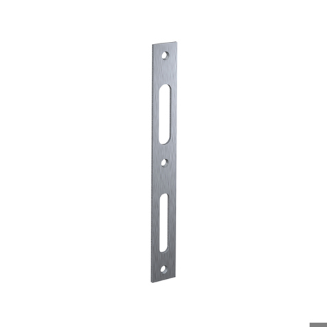 BASI Flachschließblech FLB 946 - Edelstahl - Känftig - 215 x 24 x 3 mm - Rechts/Links verwendbar - 9501-0001