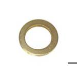 BASI Fitschenringe 10 mm - Vermessingt - 100 Stück (Art.-Nr. 0008-0009)
