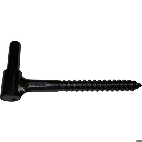 Einschraubkegel 16 mm - Schwarz Pulverbeschichtet (Stahl, RAL 9005)