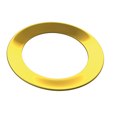 Dörner & Helmer Fitschenringe 20x14x2 mm - 100 Stück Beutel, Stahl