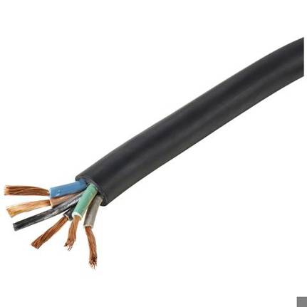 H07RN-F Gummischlauchleitung TC-11594964 - 5 x 10mm² - Schwarz - Meterware