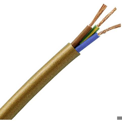 Kopp H03VV-F Schlauchleitung 3 x 0,75mm² - Weiß - 5m