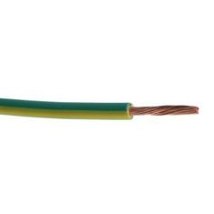 RS PRO H07Z-K Einzeladerleitung 1,5 mm² (16 AWG) - 100m Grün/Gelb, Kreuzvernetztes EI5-Polyolefin, Typ EL 5
