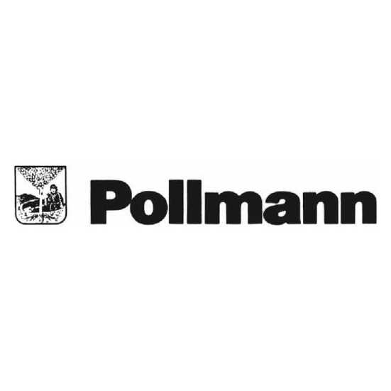 Pollmann D16 Haustür Mittelband - 300mm, Gelb, Verzinkt | Hochwertiges Kreuzband