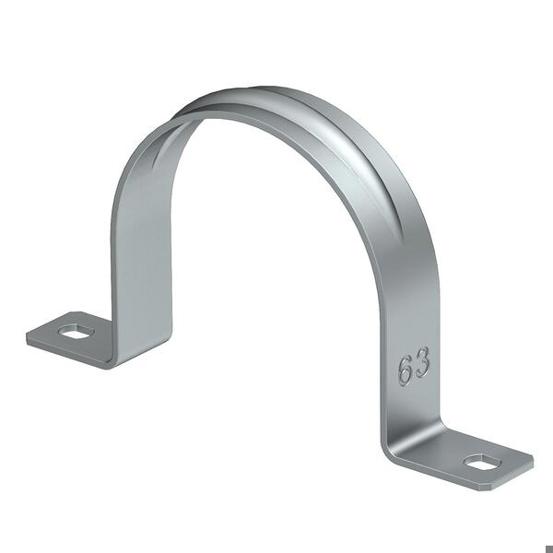 Aluminium Befestigungsschelle zweilappig 50mm - Ideale Rohrband-Lösung