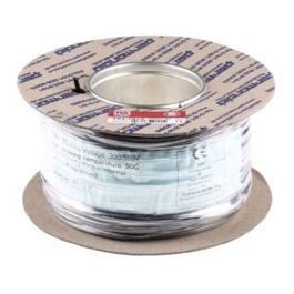 RS PRO H07Z-K Einzeladerleitung 1,5mm² (16AWG) - Schwarz, 100m, halogenfrei, isoliert, Ø 3mm, 30/0.25mm Litzen, 2491B