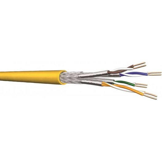 YelloNet 1000 Datenkabel Simplex 250m - 4x2xAWG23/1, 1000 MHz, Kat 7