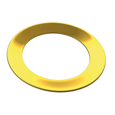 Dörner & Helmer Fitschenringe, 19x13x2 mm, Stahl – 100 Stück im Beutel