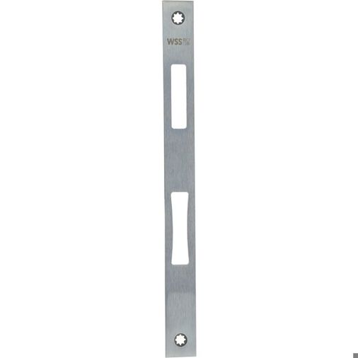 WSS Flaches Schließblech aus Edelstahl - 270 x 24 x 3 mm