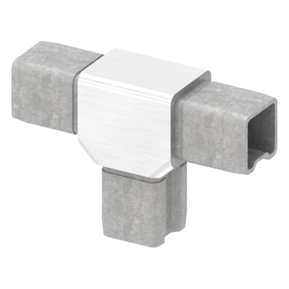 Rohrverbindungsstück 25x25x2mm aus V4A