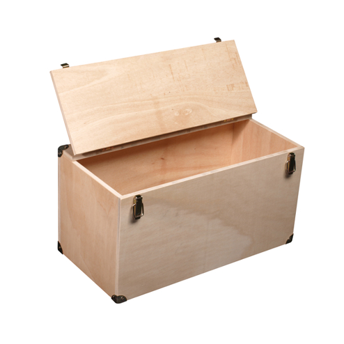 Edelstahl Tischband - LxB 26x81 mm - Ideal für Kisten und Möbel