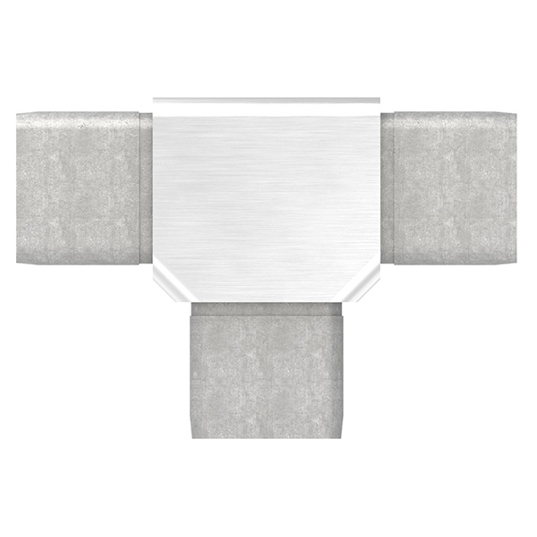 V4A Verbindungsstück für Rohr 40x40x3mm - Hochwertiges Rohrverbindungselement