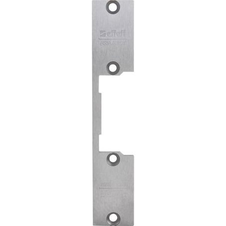 Effeff Flachschließblech 689 Est Universal für Türöffner - Kantig, 130x24mm