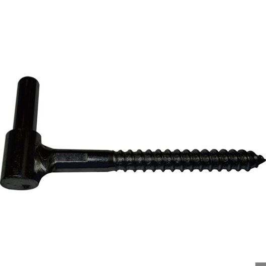 Einschraubkegel 12 mm - Pulverbeschichteter Stahl in Schwarz (RAL 9005)