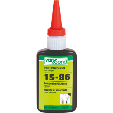 Varybond Hochfeste Rohr- und Gewindedichtung - 50 ml - Rote Flasche - Für sichere Abdichtungen
