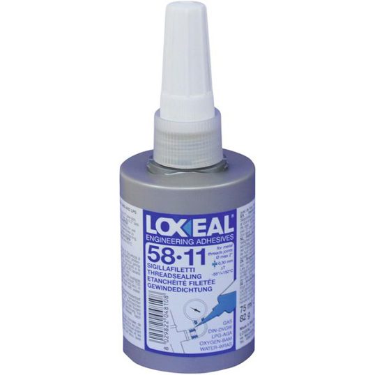 Loxeal 58-11-075 Gewindedichtung - 75 ml | Hochleistungs-Dichtungsmittel für Rohrverbindungen