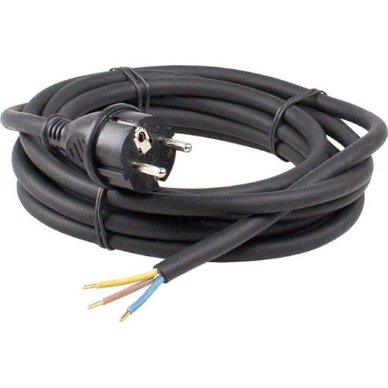 Schwabe Anschlussleitung H07RN-F 15m mit Schutzkontaktstecker - 3G1,5 IP44