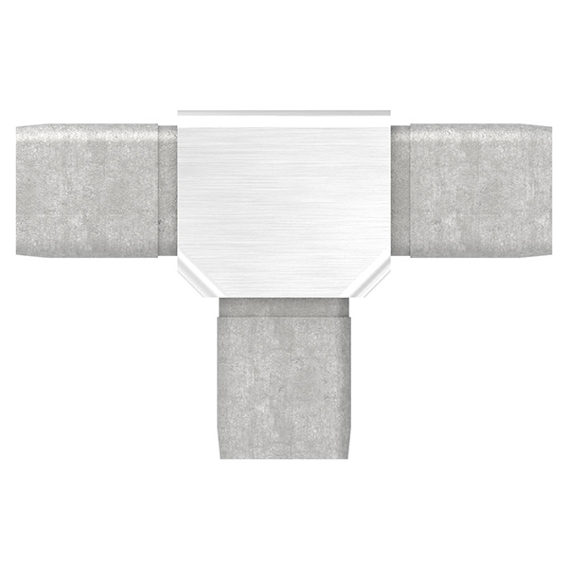 Rohrverbindungsstück 25x25x2mm aus V4A