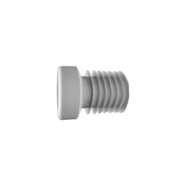 Gerader WC-Anschlussstutzen 170mm für HT-Rohr (100mm) | ASW #560135