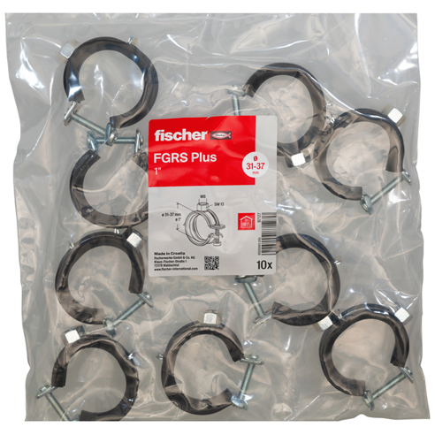 Gelenkrohrschelle FGRS Plus 1 Zoll (20 mm) - Hochwertige Rohrverbindung