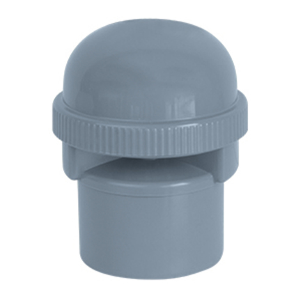 AIRFIT Rohrbelüfter DN50 - Grau PP für Abflussrohr - #57050RB