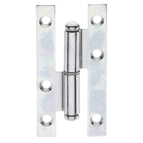 Rechts Aushebescharnier Sendvz. - LxB 94x45 mm | Aufsatzband