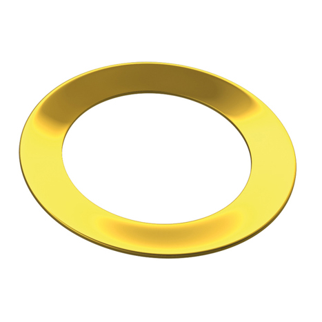 Dörner & Helmer Fitschenringe 824 - Stahl, vermessene Größe 18x12x2,0 mm | Beutel mit 100 Stück