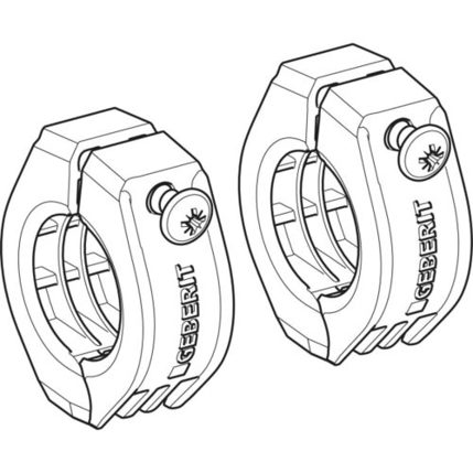 GE FlowFit Festpunktbefestigung PA 6 d 32 - Zuverlässige Fixpunktlösung