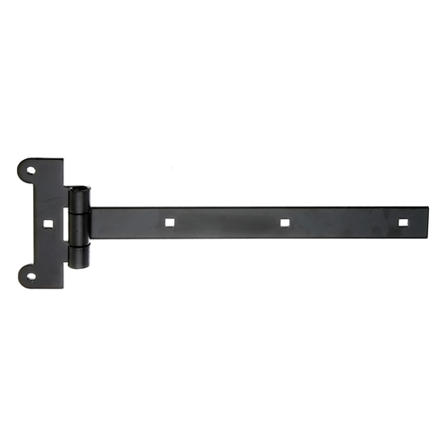 Kreuzgehänge KTL Schwarz - Scharnier 115x45 mm, Band 291x30 mm