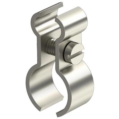 Edelstahl Spanndrahtschelle für Seil (4-9mm & 14-18mm) | rostfrei A4 1.4571 | nachbehandelt