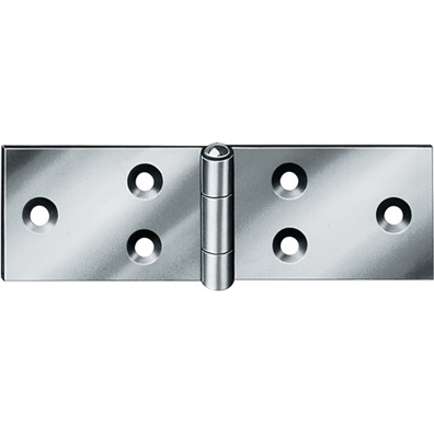 Edelstahl Kistenband - Tischband 37 mm hoch, 160 mm offen, 1,5 mm stark von VORMANN