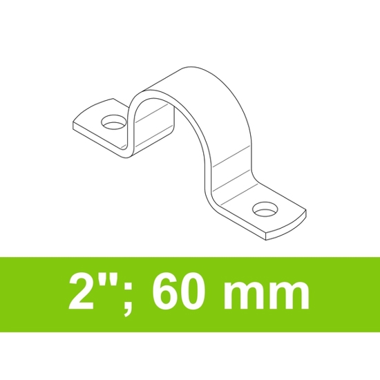 Vollschelle 2" (60,3 mm) - Breite 60 mm | Rohrbänder