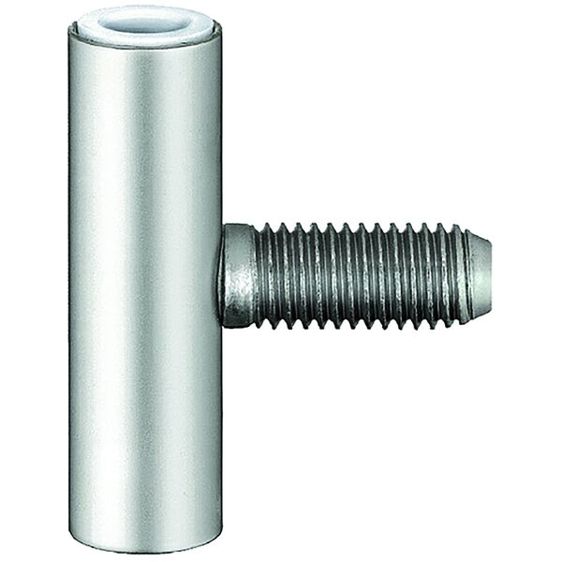 SIMONSWERK Einbohrband Türband-Rahmenteil V 4700 WF | Band Ø 15 mm | M10x1 | Vernickelter Stahl
