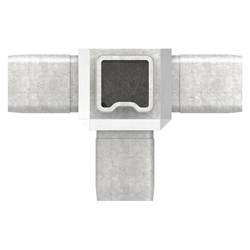 V4A Verbindungsstück für Rohr 25x25x2mm – Hochwertiges Rohrverbindungselement