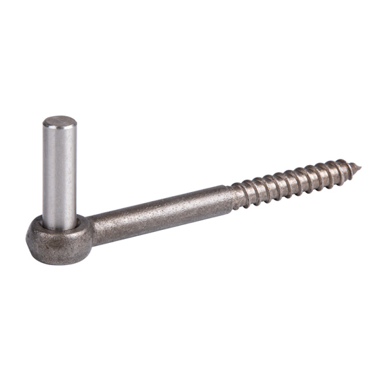 Edelstahl Einschraubkloben – Dorn Ø13 mm, Länge 155 mm, Gewinde-Länge 65 mm