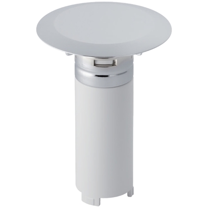 GE Uniflex Teleskop Ablaufabdeckung D52 mit Standrohr - DW, hochglanzverchromt