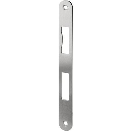 BKS Türrahmen-Flachschließblech B 9000 - DR 24x235 Rund - Edelstahl Matt