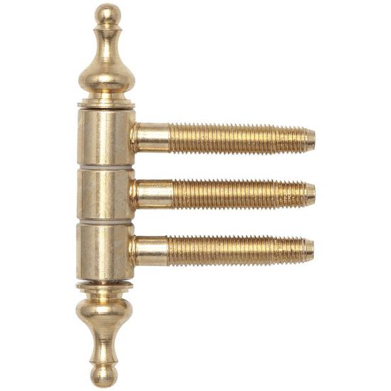 Einbohrzierband 3-teilig - 16 mm - Vermessingter Stahl