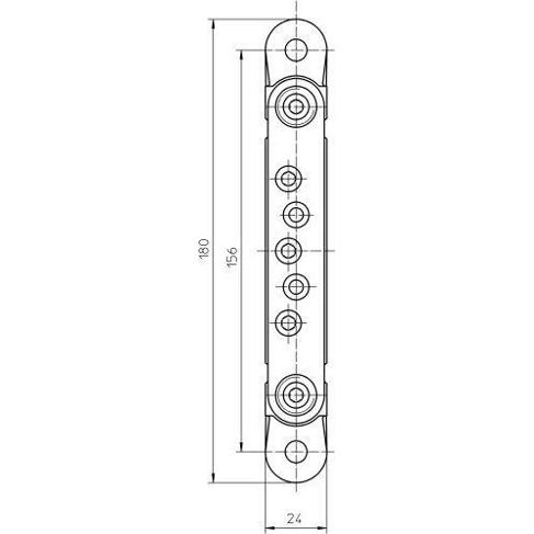 SIMONSWERK VX7501 Varianten Aufnahmeelement - 3D verzinkt für Sondertürbeschläge