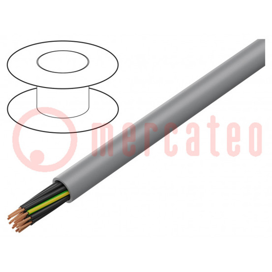 YSLY-JZ Leitungen, ungeschirmt, 27G0,5mm², 300V/500V, Kupfer (Cu)