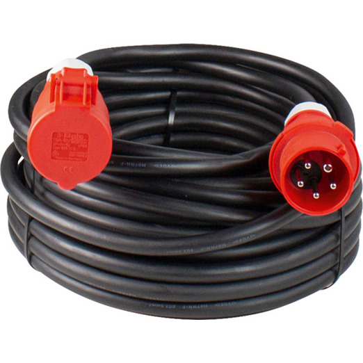 CEE Starkstromverlängerung 16A 11kW 25m - H07RN-F 5G2,5 - IP44