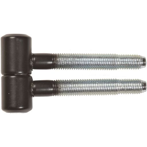 SFS Einbohrband für Futtertüren - 16 mm - Schwarz beschichteter Stahl