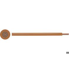 H07Z-K Litze LSZH 1.5mm² Kupfer - Blank, Braun - 100m Rolle